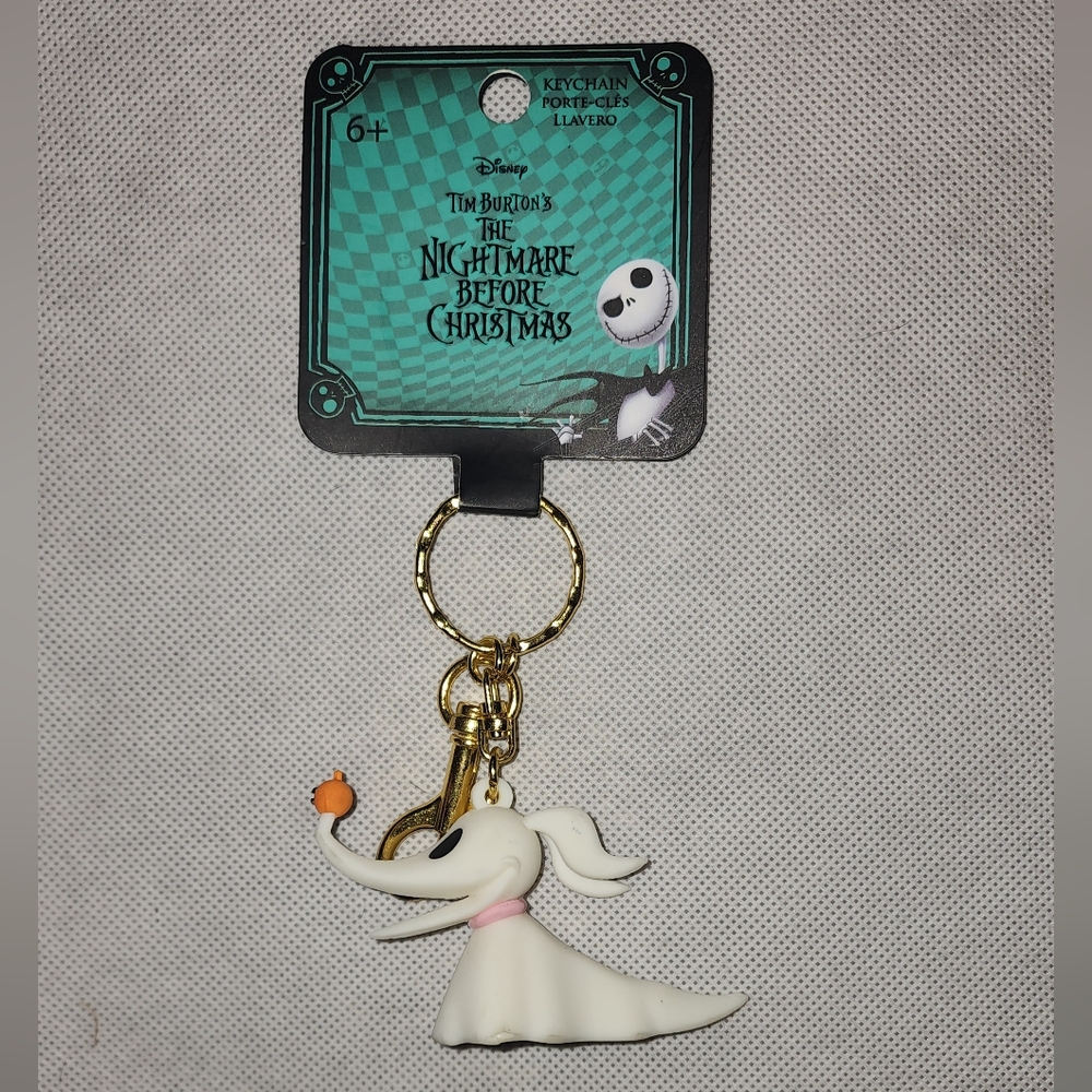 The Nightmare Before Christmas Zero Keychain